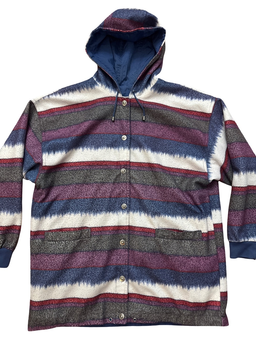 Vintage Current Seen Reversible Aztec Jacket Women’s/Unisex Size L/XL Retro